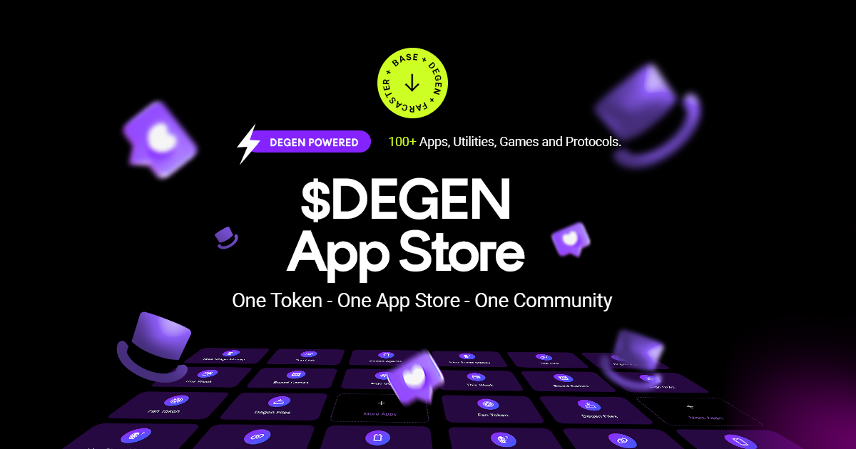 Degen App Store - Farcaster Mini Apps